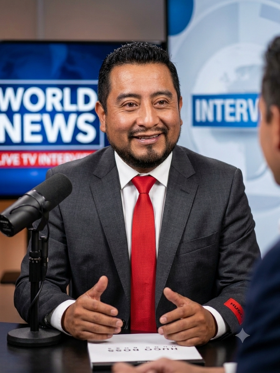 Benjamín en entrevista